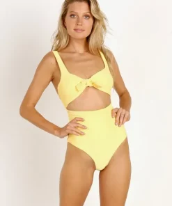Kopper & Zink One Pieces>Kopper & Zink Gidget One Piece Lemon
