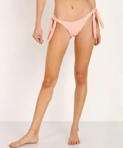 Kopper & Zink Bikinis>Kopper & Zink Tallie Pant Pink Jacquard