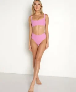 L Space Bikinis>Classic Bikini Bottom Rosebud
