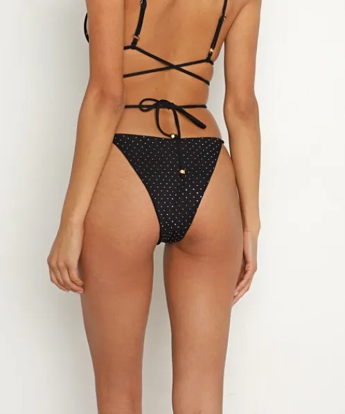 L Space Bikinis>Lennox Classic Bikini Bottom Black