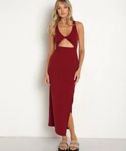 L Space Dresses>Nico Dress Cabernet