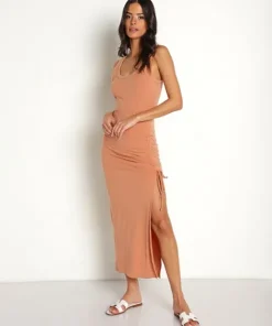 L Space Dresses>Sandpiper Dress Putty
