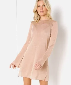 L Space Dresses>Waloma Tunic Champagne