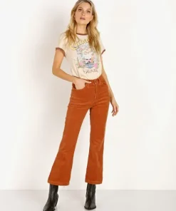 LACAUSA Pants>Eva Cords Fox