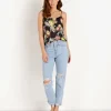 LACAUSA Tops>Ivy Tank Garden Floral