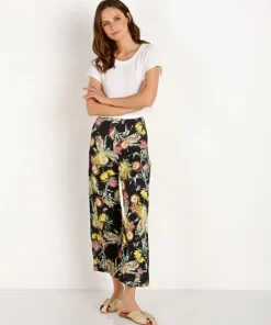 LACAUSA Pants>Petal Trousers Garden Floral