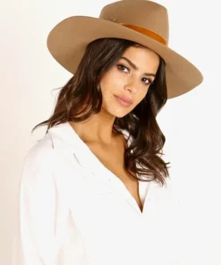Lack of Color Accessories>Benson Tri Hat Brown