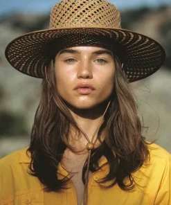 Lack of Color Accessories>The Cesca Hat Natural Brown