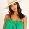Lack of Color Accessories>Val Diamond Hat White