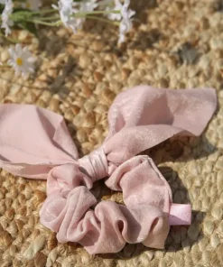 Largo Drive Accessories>Pink Silky Scrunchie