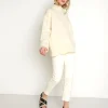 LBLC Pants>Franny Vegan Leather Trouser Ivory