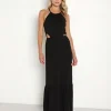 LBLC Dresses>Heather Cut Out Dress Black