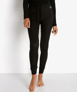 Les Girls Les Boy Pants>s Fine Rib Lounge Pant Black
