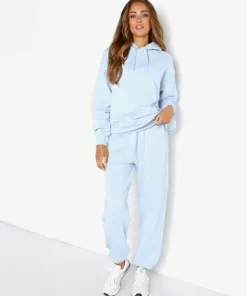 Les Girls Les Boy Knits>s Ultimate Fit Hoodie Cashmere Blue