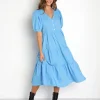 Levi's Dresses>Eileen Midi Dress Bonnie Blue Boonie Blue