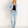 Levi's Jackets>Loose Sleeve Trucker Jacket Loosey Goosey