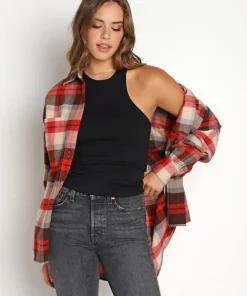 Levi's Tops>Remi Utility Shirt Rosie Plaid