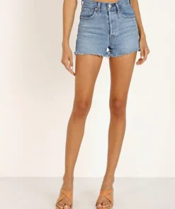 Levi's Shorts>Ribcage High Waisted Short Urban Oasis