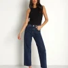 Levi's Pants>Ribcage Straight Ankle Jeans Neo Dark