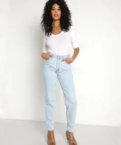 Levi's Pants>80's Mom Jean Light Indigo Stone Wash