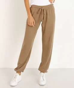 LNA Clothing Pants>Brushed Terry Sweat Taupe