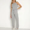 LNA Clothing Pants>Core Ribbed Jogger Heather Grey