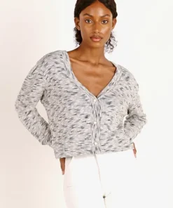 LNA Clothing Knits>Pavement Cardigan Marble