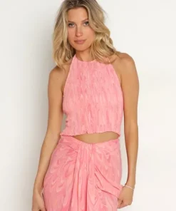 Lusana Tops>Assa Top Blush