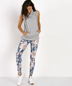 Maaji Tops>Vest Rain Water Light Gray