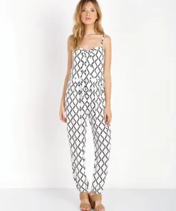 Madison Square Rompers>Diamond Playsuit White