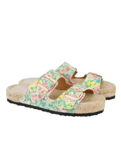 Manebi Sandals>X Love Shack Fancy Nordic Sandals Rainbow Skies