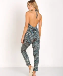 Mara Hoffman Rompers>Peacock Jumpsuit Green