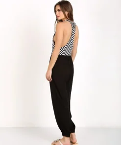 Mara Hoffman Rompers>Starbasket Jumpsuit Black