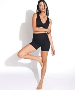 Montce Sports Bras | Bikinis>Kim Variation Bikini Top Black Crochet
