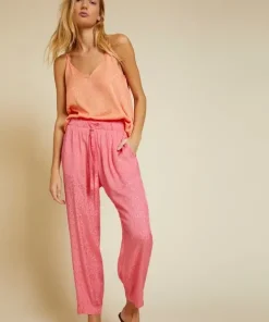 Nation LTD Pants>Fremont Un-Jogger Pant Flamingo