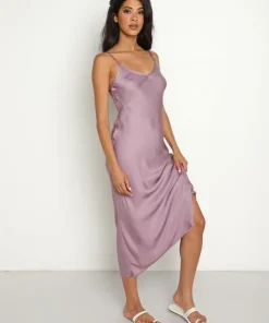 Nation LTD Dresses>Sofia Bias Cut Slip Hopeless Romantic