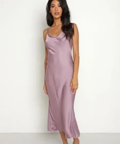Nation LTD Dresses>Sofia Bias Cut Slip Hopeless Romantic