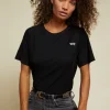 Nation LTD Tops>Vote Relaxed Boxy Tee Black