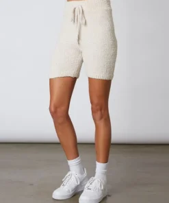Nia Shorts | Pants>The Brand Mid Length Sweater Short Natural