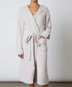 Nia Knits>The Brand Hooded Duster Cardi Dove