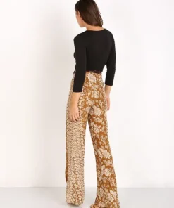 Novella Royale Rompers>Hustle Jumpsuit Rust Hazely