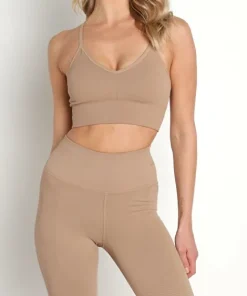 NUX Sports Bras>One By One Bra Dune