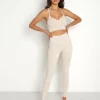 NUX Sports Bras>One By One Bra Latte