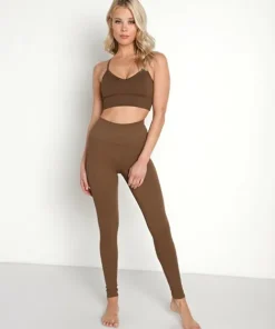 NUX Bottoms>One By One Legging Mocha