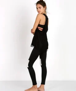 Olympia Activewear Tops>Olympia Luma Tank Jet/Jet