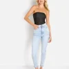 Only Hearts Bodysuits | Tops>Second Skin Strapless Bodysuit Black
