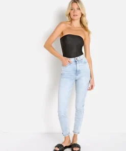 Only Hearts Bodysuits | Tops>Second Skin Strapless Bodysuit Black