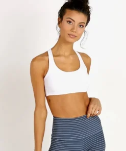 Onzie Sports Bras>Chic Bra White