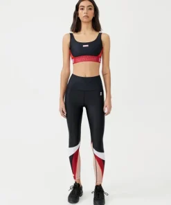 PE NATION Sports Bras>Courtside Sports Bra Black