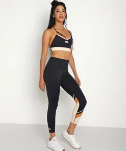 PE NATION Sports Bras>Game Card Sports Bra Black